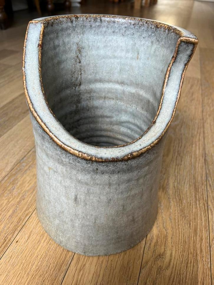 Vintage zware en grote keramiek Mobach Utrecht bloempot., Antiek en Kunst, Antiek | Keramiek en Aardewerk, Ophalen of Verzenden