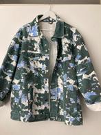 Spijkerjack denim jas hprint blauw groen wit Nieuw Maat xxl, Ophalen of Verzenden, Nieuw, Overige maten, Blauw