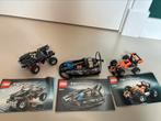 3‑in‑1 LEGO Technic Pakket – Sets 8066 • 42002 • 9390 –, Ophalen, Zo goed als nieuw, Complete set, Lego