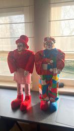 2 clowns 84 cm hoog, Ophalen of Verzenden, Zo goed als nieuw