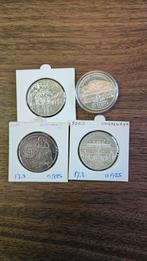 4x zilveren 10 euro, Ophalen of Verzenden, Overige landen, 10 euro, Zilver