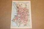 Antieke kaart/plattegrond - Marseille - Circa 1900, Boeken, Gelezen, Ophalen of Verzenden, Landkaart, 1800 tot 2000
