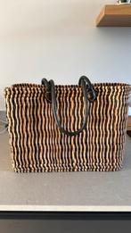 Rieten (boodschappen) tas met hengsel, Sieraden, Tassen en Uiterlijk, Tassen | Damestassen, Ophalen, Zo goed als nieuw, Shopper