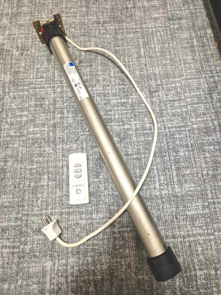 Comleet rolluik motor met afstandsbediening, Doe-het-zelf en Verbouw, Rolluiken, 200 cm of meer, 200 cm of meer, Ophalen