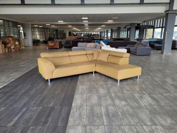 ✅️️ GEREINIGD peergroene hoekbank 285x225 | GRATIS LEVERING beschikbaar voor biedingen