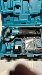 Makita 18V Reciprozaag + Accu + Lader - Nieuwstaat!, Doe-het-zelf en Verbouw, Gereedschap | Zaagmachines, Ophalen of Verzenden