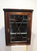 Antiek Engels hoekkastje, 18e eeuw, Ophalen of Verzenden