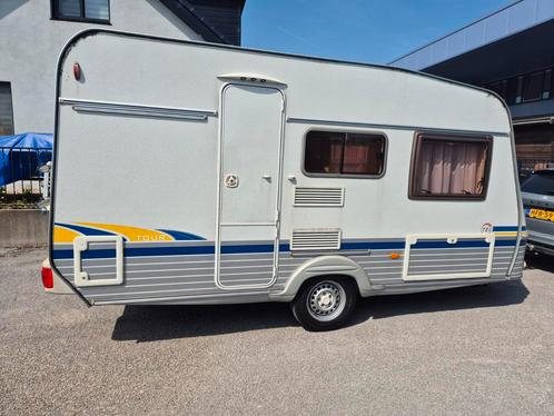 Tec Tour 400 DB Voortent Isabella 2 x. Fietsendrager, Caravans en Kamperen, Caravans, Bedrijf, tot en met 4, 750 - 1000 kg, Treinzit