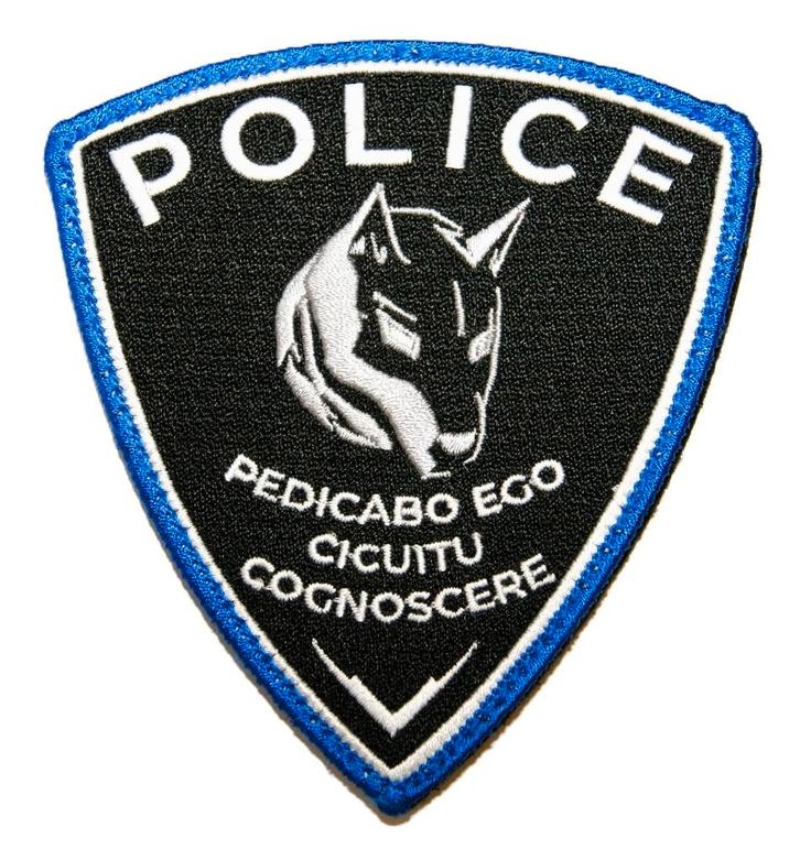 Patch / Embleem Police K9 onbekend, Verzamelen, Militaria | Algemeen, Marechaussee, Embleem of Badge, Overige gebieden, Ophalen of Verzenden