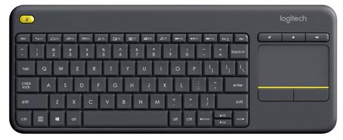 Logitech K400 Plus draadloos toetsenbord, Computers en Software, Toetsenborden, Nieuw, Qwerty, Draadloos, Multimediatoetsen, Ophalen of Verzenden