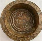 ANTIEKE EN OUDE SCHAAL KOMT UIT GHANA,IS MET DE HAND GEMAAKT, Antiek en Kunst, Ophalen of Verzenden