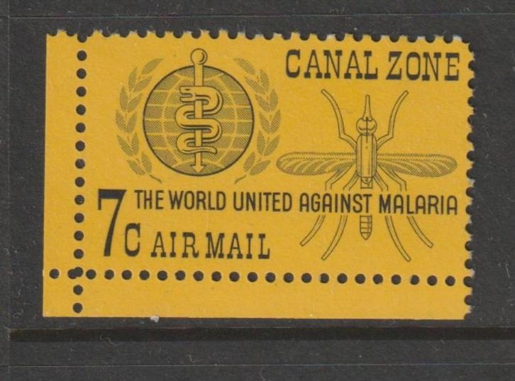 TSS Kavel 10171 Canal Zone pf minr 150 malaria, Postzegels en Munten, Postzegels | Amerika, Postfris, Midden-Amerika, Ophalen