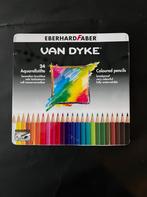 Eberhard Faber VAN DYKE 24 Aquarellstifte, Hobby en Vrije tijd, Tekenen, Nieuw, Ophalen of Verzenden