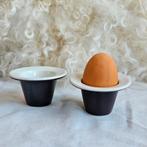 Fris Edam Jubilant eierdopjes 2 stuks, Antiek en Kunst, Antiek | Servies los, Ophalen of Verzenden