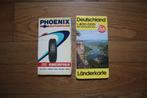 2 oude duitse wegenkaarten duitsland 1971 1972, Boeken, Atlassen en Landkaarten, Gelezen, Duitsland, Ophalen of Verzenden, 1800 tot 2000