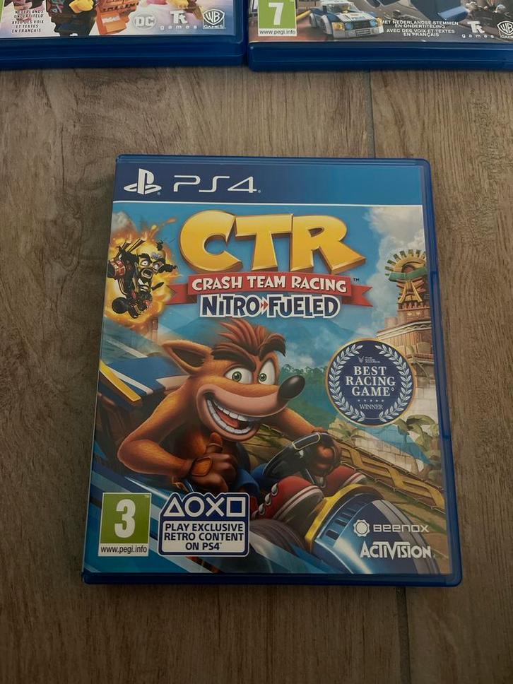 CTR Nitro Fueled PS4 - Raceplezier!, Spelcomputers en Games, Spelcomputers | Sony PlayStation 4, Gebruikt, Ophalen