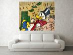 Alec Monopoly Dagobert Duck 150x120cm Alu Dibond Pop Art, Ophalen of Verzenden, Nieuw, Print