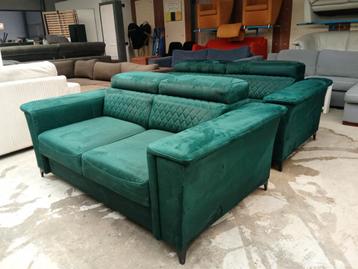 Bankstel velvet 200 en 170cm  beschikbaar voor biedingen