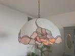 Tiffany stijl lamp hanglamp plafondlamp glas tin vintage, Ophalen of Verzenden, Tiffany, 75 cm of meer, Glas