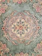 Handgeknoopt Oriental wol Aubusson tapijt mint 200x200cm, Huis en Inrichting, 200 cm of meer, 150 tot 200 cm, Aubusson Frans floral Oriental hype