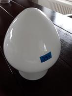 Plafondlamp wit glas, Huis en Inrichting, Lampen | Plafondlampen, Ophalen of Verzenden, Zo goed als nieuw, Glas