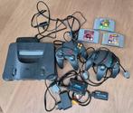 Nintendo 64, Spelcomputers en Games, Spelcomputers | Nintendo 64, Ophalen, Gebruikt, Met 2 controllers