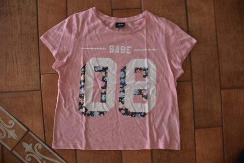 Rose shirtje van Amy & Ivy, Kleding | Dames, T-shirts, Zo goed als nieuw, Maat 34 (XS) of kleiner, Roze, Korte mouw, Ophalen of Verzenden