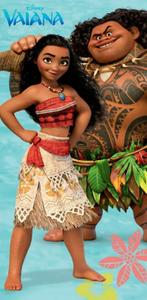 Vaiana Badlaken Maui - Disney Strandlaken - Katoen, Kinderen en Baby's, Disney, Meisje, One size, Nieuw