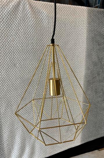 Industriële hanglamp goud draad beschikbaar voor biedingen