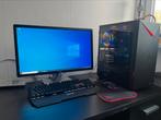 Game pc te koop, Met videokaart, SSD, Gaming, 256GB