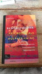 Sjef de Vries - Basismethodiek psychosociale hulpverlening, Sociale wetenschap, Ophalen of Verzenden, Zo goed als nieuw, Sjef de Vries