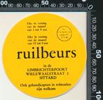 Sticker: De Vriendenkring - Ruilbeurs - Sittard (3), Ophalen of Verzenden, Zo goed als nieuw, Bedrijf of Vereniging