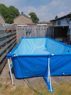 Intex Rechthoekig Frame Zwembad met accessoires, Tuin en Terras, Zwembaden, Ophalen, 200 tot 300 cm, 80 tot 120 cm, Zo goed als nieuw