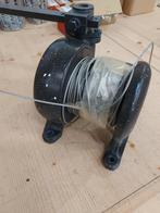 Handbediende lier (kabeltrommellier)., Ophalen, Gebruikt