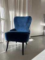 blauwe stoeltjes / Fauteuil, Huis en Inrichting, Fauteuils, Ophalen, Gebruikt, Barok, Minder dan 75 cm