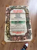 NSB poster ( Groot!!), Ophalen of Verzenden, Zo goed als nieuw, Rechthoekig