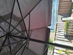 Parasol, verrijdbaar,, Ophalen, Zo goed als nieuw, Minder dan 1 meter, Parasolvoet