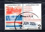 ‹(•¿•)› nl # i0682 landing willem l combinatie, Postzegels en Munten, Postzegels | Nederland, Verzenden, Na 1940, Gestempeld