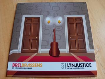 CD Jacques Brel, Georges Brassens - L'Injustice beschikbaar voor biedingen