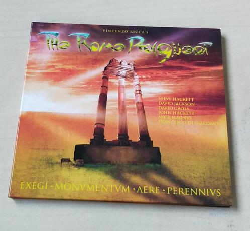 Vincenzo Ricca's The Rome Progject Exegi CD Steve Hackett, Cd's en Dvd's, Cd's | Rock, Gebruikt, Progressive, Ophalen of Verzenden