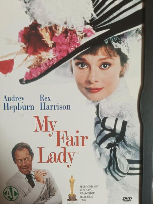 My Fair Lady Dvd NL ZGAN!! Audrey Hepburn, Cd's en Dvd's, Dvd's | Klassiekers, Zo goed als nieuw, Drama, 1960 tot 1980, Alle leeftijden