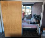 Kledingkast met spiegeldeur 200x63x200cm, Huis en Inrichting, Kasten | Kledingkasten, Ophalen, Gebruikt, 50 tot 75 cm, 200 cm of meer