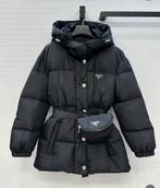 Prada Dames Jas - Zwart - Nieuwstaat, Ophalen of Verzenden, Zo goed als nieuw, Maat 38/40 (M), Zwart