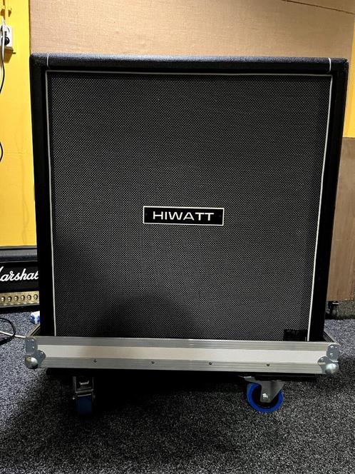 Hiwatt HG412 Cabinet + Flight Case, Muziek en Instrumenten, Versterkers | Bas en Gitaar, Zo goed als nieuw, Gitaar, Ophalen