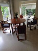 Eethoek Art Deco Schuitema, Huis en Inrichting, Complete eetkamers, Ophalen, Gebruikt, 4 tot 6 stoelen