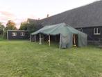 Leger tent 5x10, Tuin en Terras, Partytenten, Ophalen, Gebruikt, Opvouwbaar, Partytent