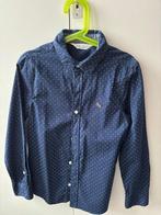 Donkerblauwe jongens Blouse /Overhemd Maat 134, H&M, Overhemd of Blouse, Ophalen of Verzenden, Zo goed als nieuw