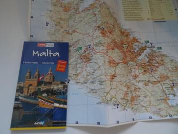 anwb extra reisgids Malta , met de landkaart beschikbaar voor biedingen