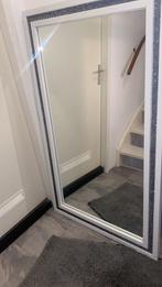 Mooie Rechthoekige Spiegel met Strass, Huis en Inrichting, Woonaccessoires | Spiegels, Ophalen of Verzenden, Zo goed als nieuw