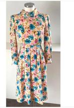 SHERRY Haute Couture VINTAGE pastel tinten jurk 36 CHCS, Overige kleuren, Ophalen of Verzenden, Zo goed als nieuw, Vintage